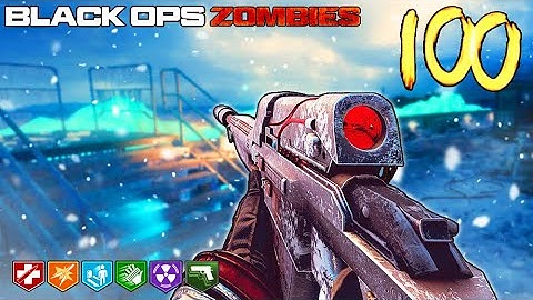 "CALL OF THE DEAD" REMASTERED ROUND 100 (ROUND 100 ON  ALL BLACK OPS 1 ZOMBIES MAPS!) FINAL MAP!