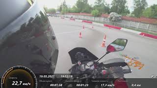 Тренировка Мотоджимхана Москва 19.05.2021