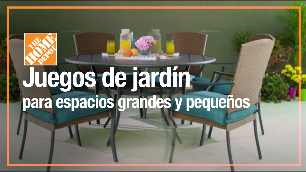 Variedad de muebles de jardín para espacios grandes y pequeños Jardinería The Home Depot Mx