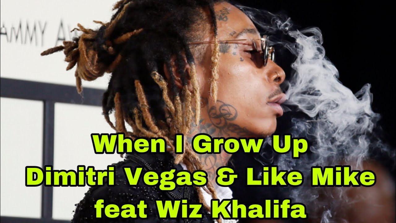 和訳 When I Grow Up Dimitri Vegas Like Mike Feat Wiz Khalifa Youtube