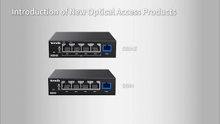 Tenda SG04&SG04E 4GE(PoE)xPON ONU Product Introduction