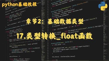 17 类型转换 float函数