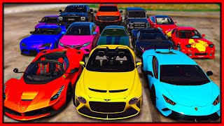 GTA 5 Roleplay - COLLECTING 15 LUXURY CARS | RedlineRP