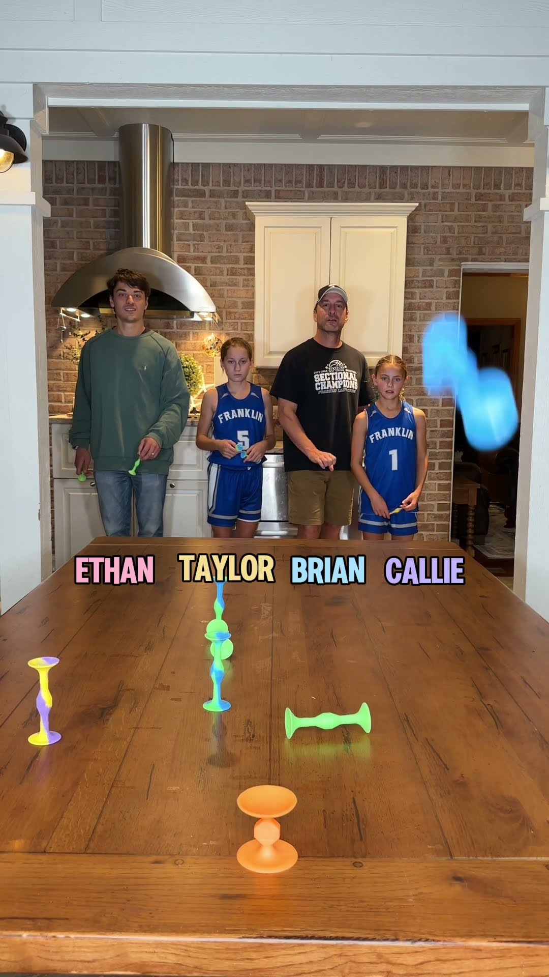 Family pop darts challenge! #familygamechallenge #partygames #familyfun