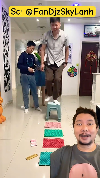 Lompat lompat berhadiah!!!? #shortvideo #funny #dubbing #ytshorts #shorts