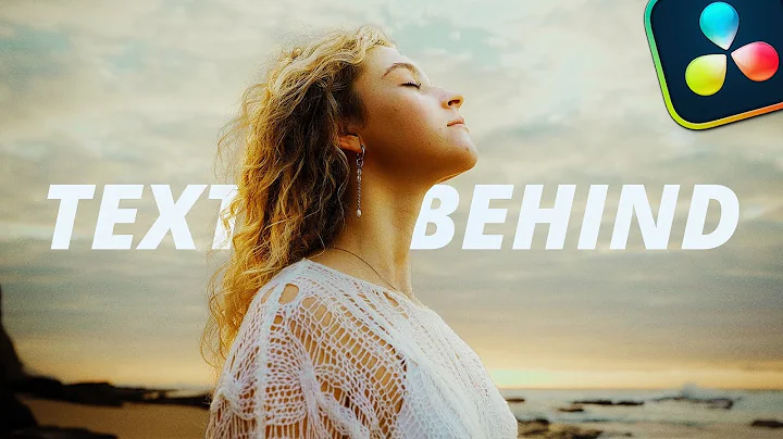Put TEXT BEHIND People in DaVinci Resolve LIKE a PRO!