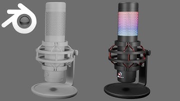 Blender - Gamer Microphone - 3D Modeling Tutorial