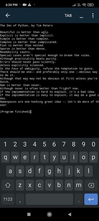 #shorts the zen(thoughts) of python by Tim Peters - YouTube
