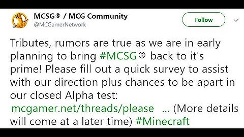 MCSG RETURNS