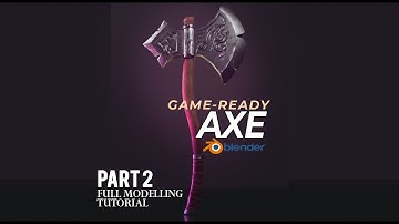 Part 2: Blender Stylized Battle Axe for Games in Blender – Sculpting Begins!