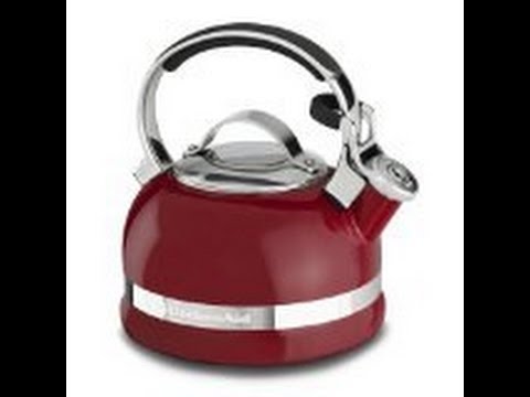 kitchenaid kten20sber 2 0 quart kettle with full stainless steel handle and trim band empire red kitchenaid kten20sber 2 0 quart kettle with full stainless steel handle and trim band empire red