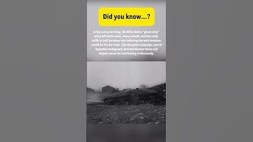 Did you know about the Ghost Army of WWII? Fortitude deception & D-Day