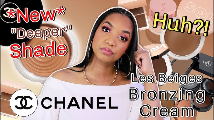 Chanel Bronzing Cream Review  Tan Deep on Medium Brown Skin 