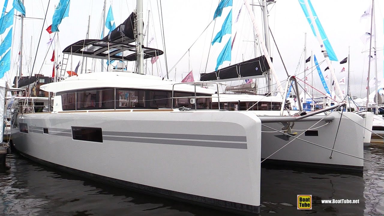 2017 Lagoon 52 F Catamaran - Deck and Interior Walkaround 