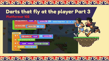 Darts that shoot randomly at the player Part 3