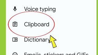 Google Keyboard | Clipboard Settings screenshot 2
