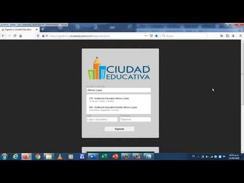 Como Ingresar Padres y Alumnos a Ciudad Educativa Alfonso Lopez