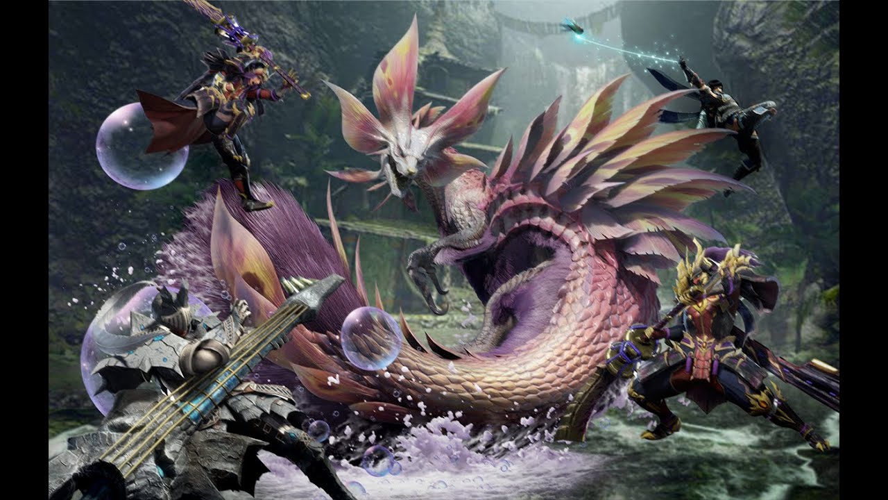 MHR Mitsune Hunt [ Hunting horn with Keybord ] 💦 YouTube