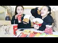 Mukbang kfc  faq  bagarres youtube les gens cns 