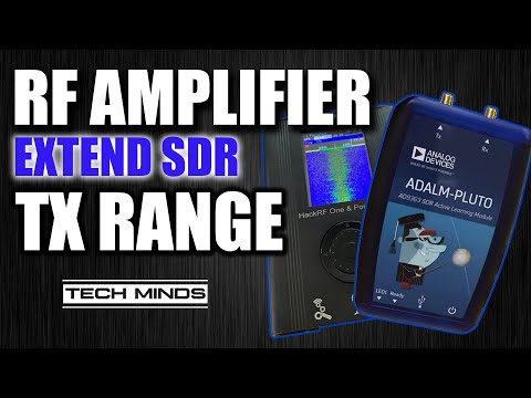 Extend SDR Transmit Range - LimeSDR - HackRF - Adalm Pluto Amplifier