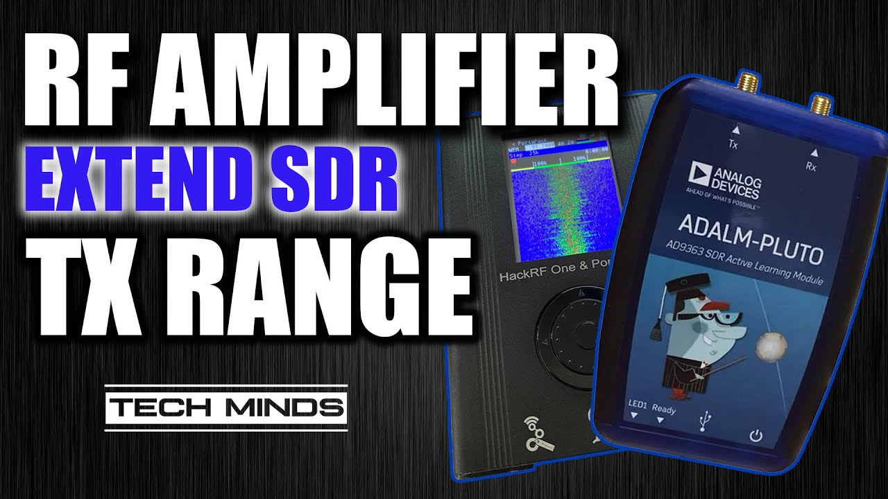 Extend Sdr Transmit Range Limesdr Hackrf Adalm Pluto Amplifier Youtube