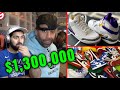 MAYORS SNEAKER COLLECTION IS INSANE 🤯 WORTH 1.3 MILLION $$$ Reacting to his HEAT!!