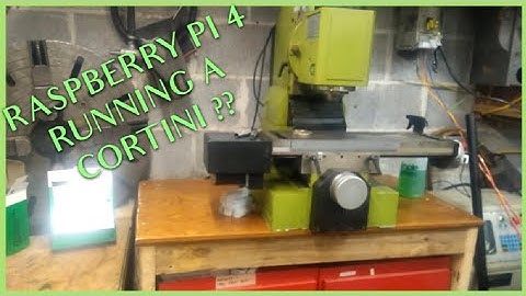 1986 Cortini L300 CNC Benchtop Mill Retrofit to LinuxCNC on Raspberry Pi 4