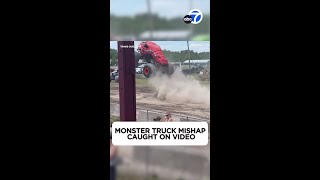 Monster truck mishap leaves several spectators injured