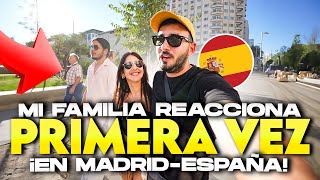 😨🇪🇸 Mi familia REACCIONA a la VIDA en ESPAÑA | ¡No quieren volver a EEUU! 🇺🇸