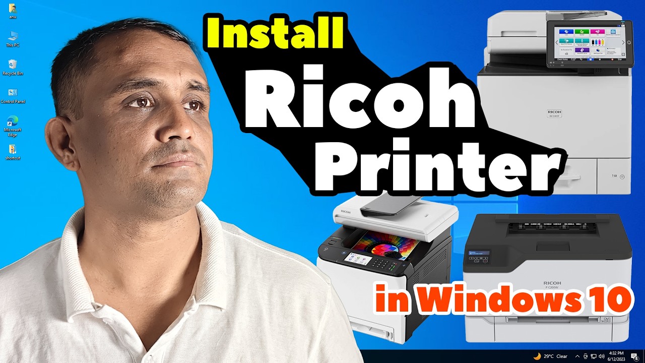 How to Download and Install Any Ricoh Printer Driver in Windows 10 PC ...