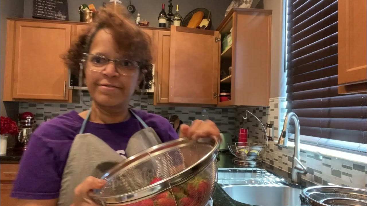 Pampered Chef STAINLESS STEEL MESH COLANDER SET YouTube