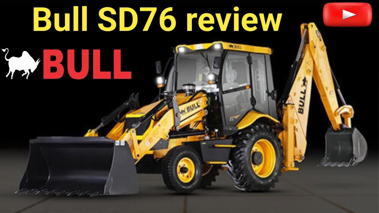 Bull SD76 | Bull review | Bull jcb | different between Bull SD76 and jcb3dx