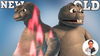 Minilla Ex Vs New Showa Minilla Comparison ! - Kaiju Universe