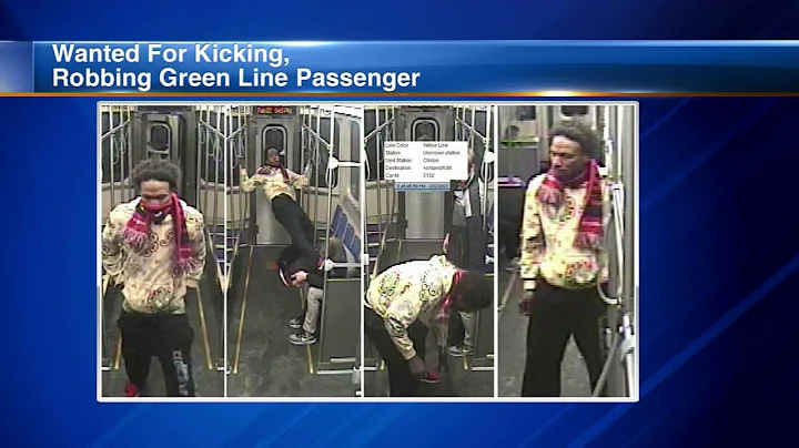 Photos of man wanted in violent robbery on Chicago train released by police