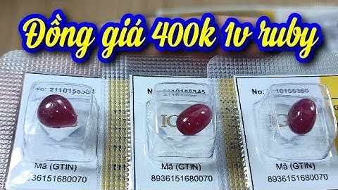 Đồng giá 400k 1 viên đá quý ruby sao tím rất đẹp 😍 có giấy tờ kiểm định freeship toàn quốc 