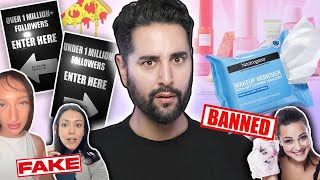 Influencer Party Gone Wrong! Makeup Wipe Ban & Fake Influencers Get Called Out! Ugly News