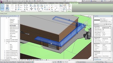Advanced Revit Architecture 2013 Tutorial | Make Pitched Roof