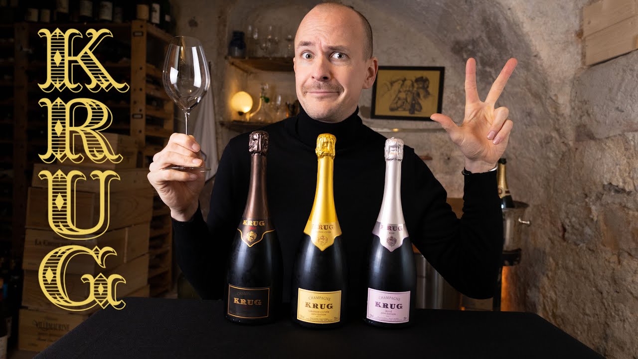 3 BOTTLES = 1,400 $ 😮 MASTER OF WINE Tastes KRUG Champagne 