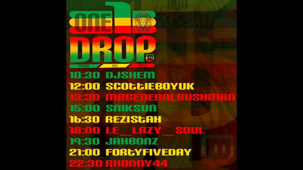 One Drop - Vol.6 - Reggae - Dub - Versions & More - YouTube