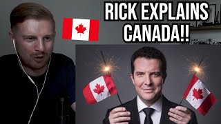 Reaction To Canada Explained By Rick Mercer