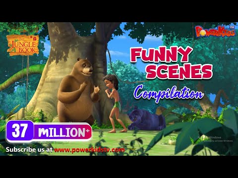 मोगली की कहानिया | हिंदी कहानियां | Funny Scenes Compilation | Animation  Cartoon | Power Kids - YouTube