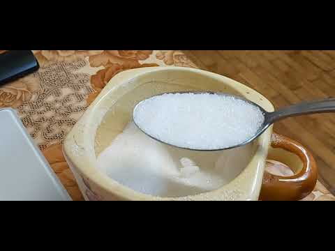 Video: Cum Se Măsoară 100 De Grame De Zahăr