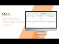 Ms project how to edit a project baseline