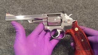 Smith & Wesson 66 1:  Polished and Refinished Stocks