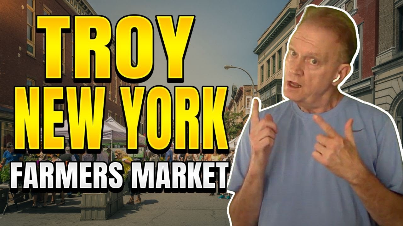 Troy New York Farmers Market Living In Albany New York YouTube