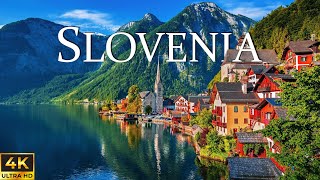FLY OVER SLOVENIA 4K✈The Most Beautiful Places in SLOVENIA |Music By Travel Relaxation Films
