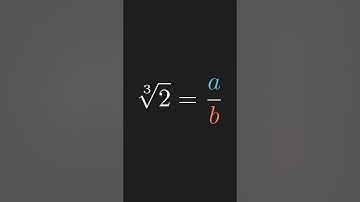 Absurd Proof ∛2 Is Irrational