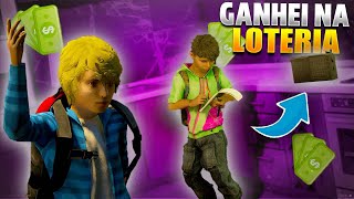 GTA V - VIDA DE CRIANÇA | GANHEI MAIS DE 200 MIL NA LOTERIA. #09