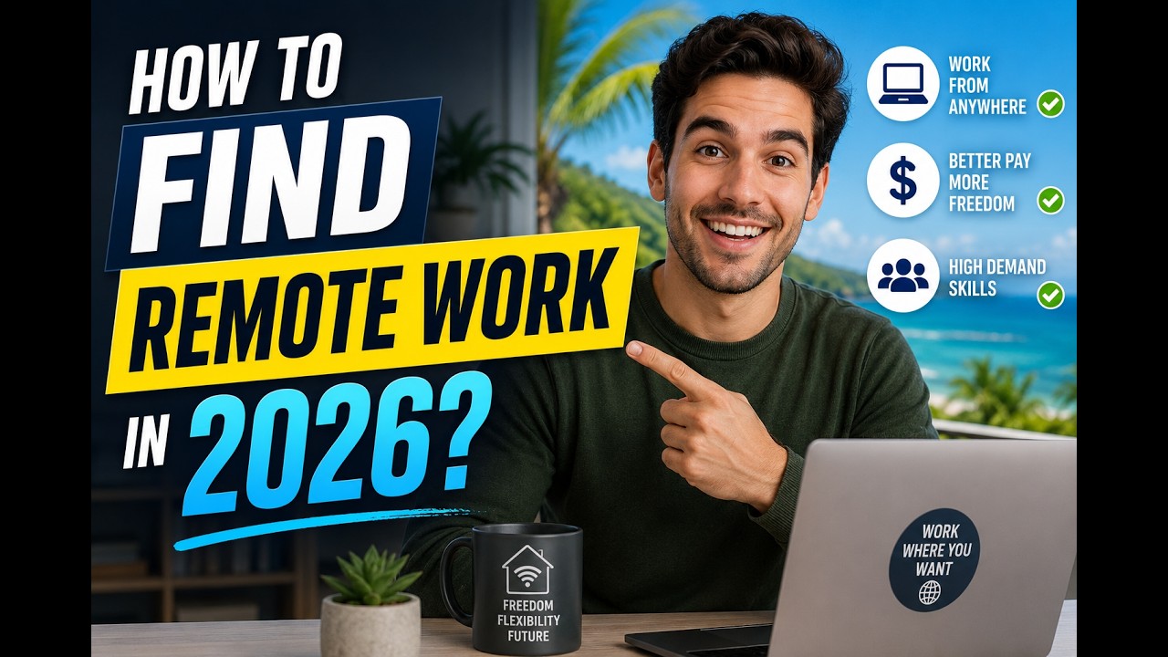 Remote Income Solution How to Find Remote Work - Online Earning Part 7 - YouTube
