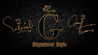G Signature Style How To Draw Signature For G